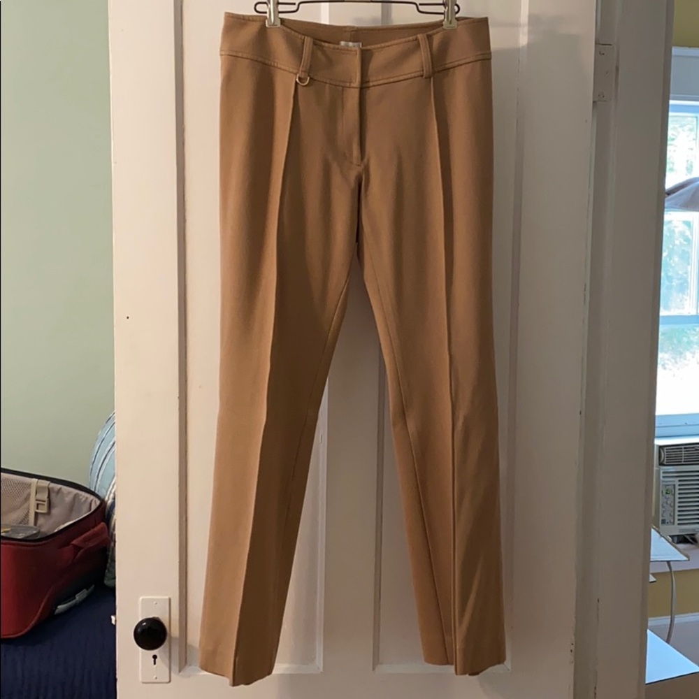 Cache Tan Wool Slacks - Picture 3 of 8
